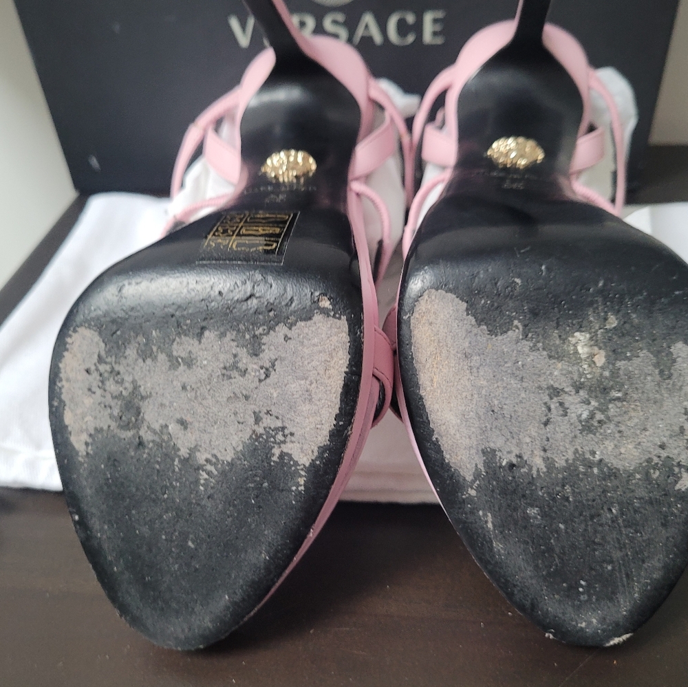 Versace Barbie Pink Sandals - Picture 6 of 8